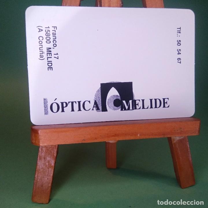 Colecionismo Calend&aacute;rios: CALENDARIO OPTICA MELIDE 1996 - T2