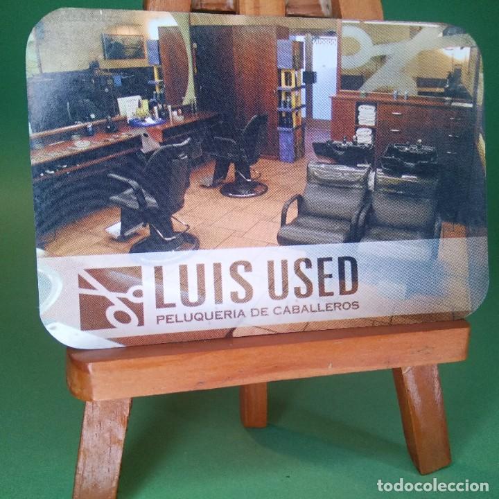 Colecionismo Calend&aacute;rios: CALENDARIO PELUQUERIA LUIS USED 2002 HUESCA - T2