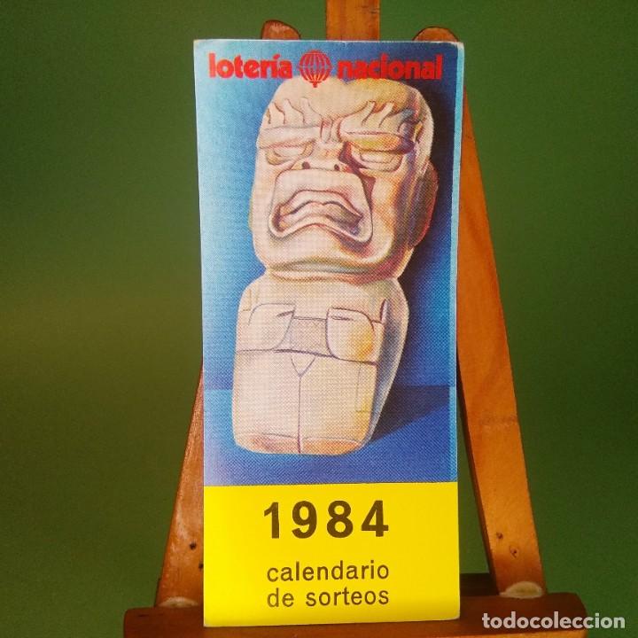 Colecionismo Calend&aacute;rios: CALENDARIO LOTERIA NACIONAL 1984 - T2