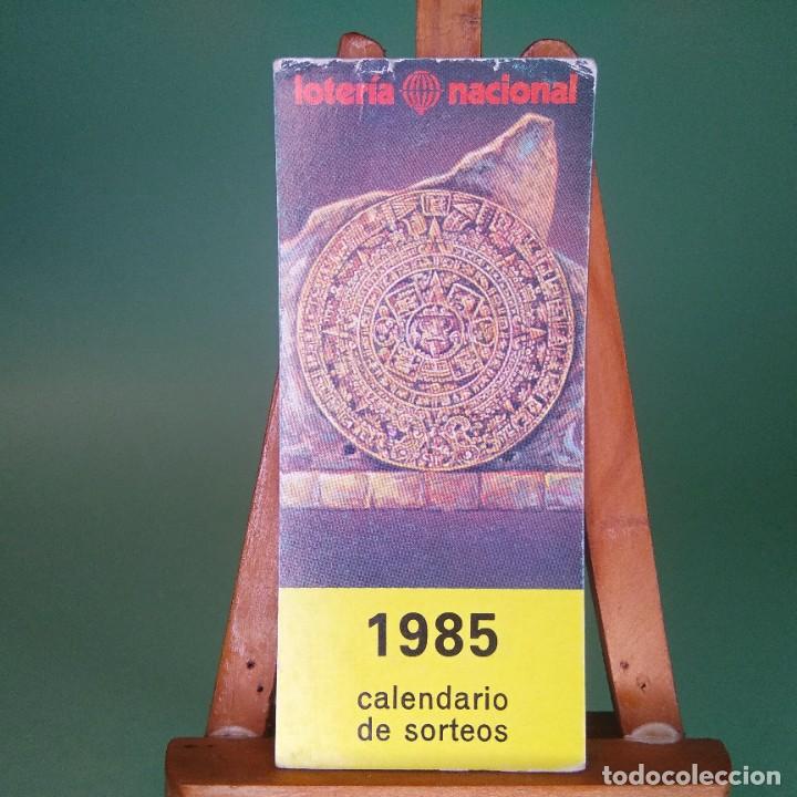 Colecionismo Calend&aacute;rios: CALENDARIO LOTERIA NACIONAL 1985 - T2