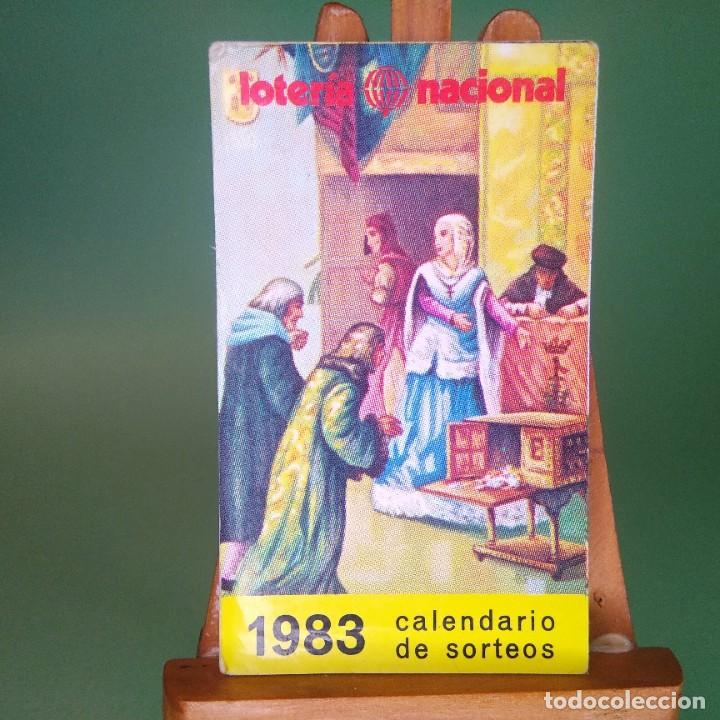 Colecionismo Calend&aacute;rios: CALENDARIO LOTERIA NACIONAL 1983 - T2