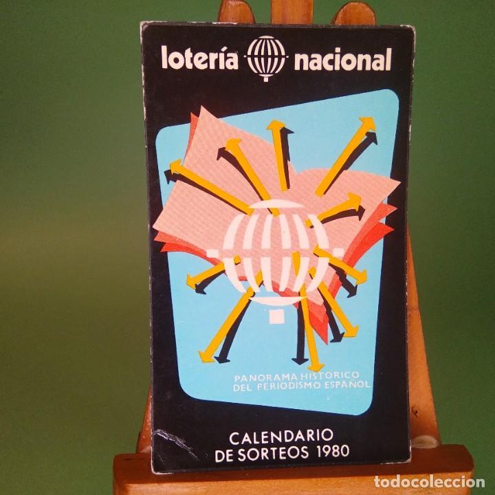 Colecionismo Calend&aacute;rios: CALENDARIO LOTERIA NACIONAL 1980 - T2
