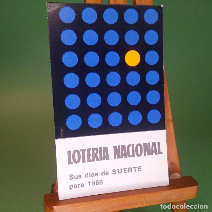 Collezionismo Calendari: CALENDARIO LOTERIA NACIONAL 1968 - T2