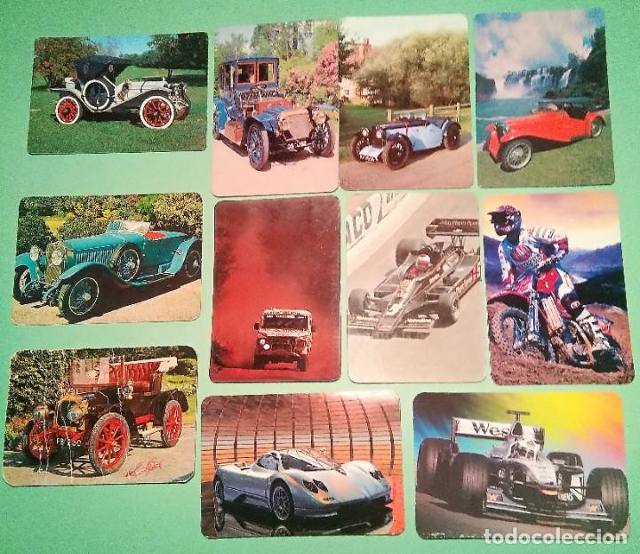 Colecionismo Calend&aacute;rios: CALENDARIO COCHES MOTOS LOTE DE 11 UNIDADES - A&Ntilde;OS 80/90/00 - T1