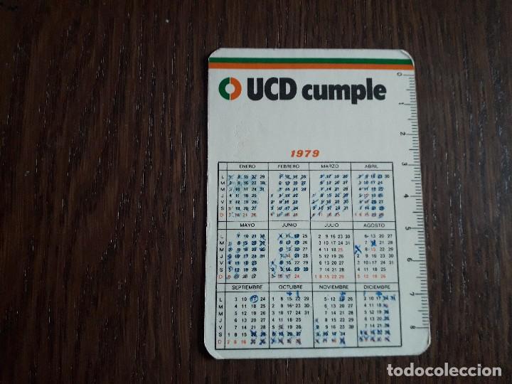 Collectionnisme Calendriers: calendario de publicidad de pol&iacute;tica, vota UCD a&ntilde;o 1979-1980