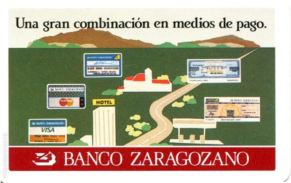 Coleccionismo calendarios: CALENDARIO FOURNIER. BANCO ZARAGOZANO. 1986