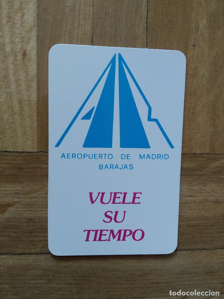 Coleccionismo calendarios: CALENDARIO PUBLICITARIO. AEROPUERTO DE MADRID BARAJAS. AVION. A&Ntilde;O 1985. VER FOTOS