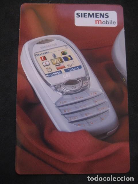 Coleccionismo calendarios: CALENDARIO TELEFONO SIEMENS MOBILE 2004 - Foto 1