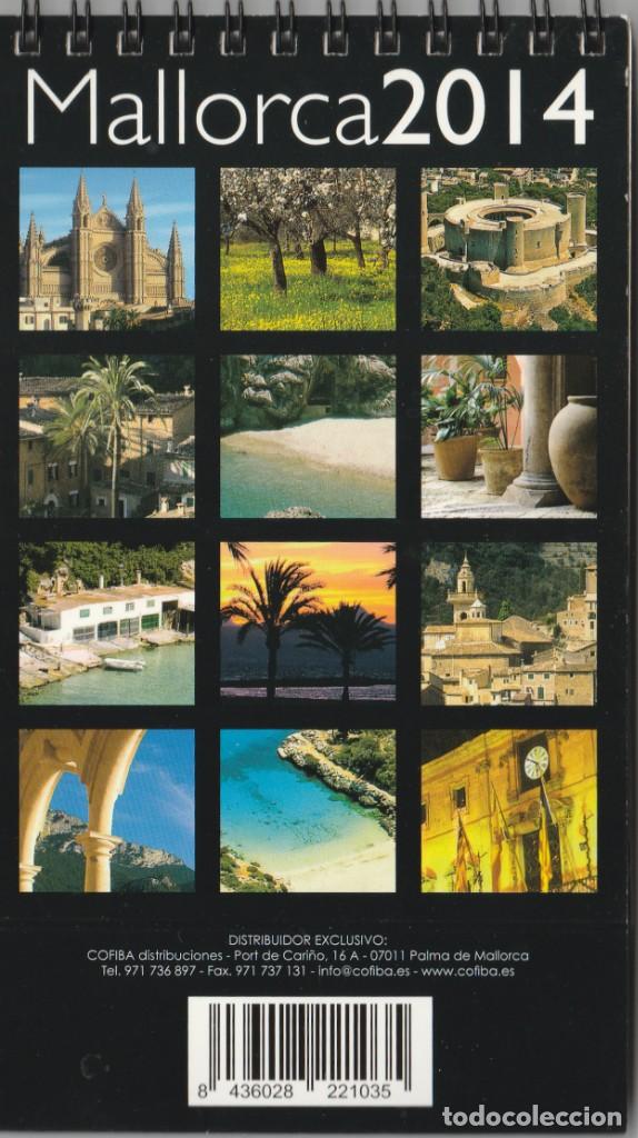 Collectables Calendars: MALLORCA 2014 - CALENDARIO SOBREMASA - MES POR PAGINA - 8 IDIOMAS - BONITAS FOTOGRAFIAS DE LA ISLA