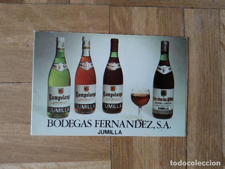 Coleccionismo calendarios: CALENDARIO PUBLICITARIO. BODEGAS FERNANDEZ,S.A. JUMILLA A&Ntilde;O 1985. VER FOTOS