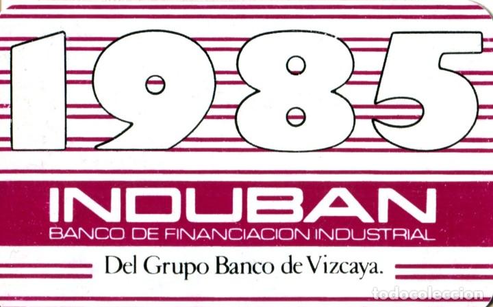 Coleccionismo calendarios: CALENDARIO PUBLICITARIO - BANCOS - 1985 - INDUBAN - BANCO DE FINANCIACI&Oacute;N INDUSTRIAL (BANCO VIZCAYA)