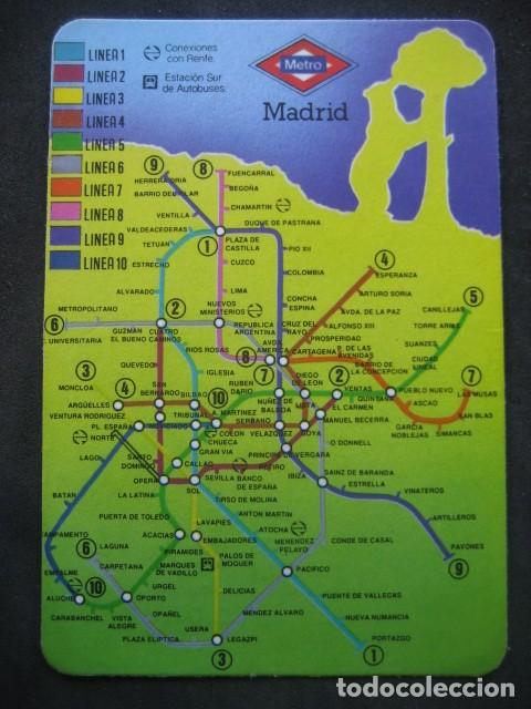 Coleccionismo calendarios: CALENDARIO METRO DE MADRID 1994 - Foto 1