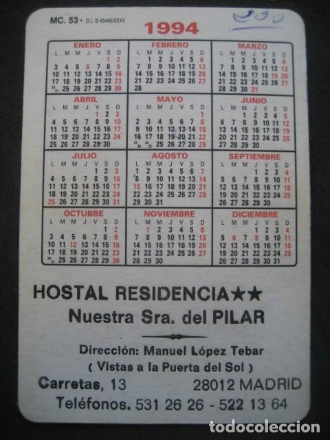 Coleccionismo calendarios: CALENDARIO METRO DE MADRID 1994 - Foto 2