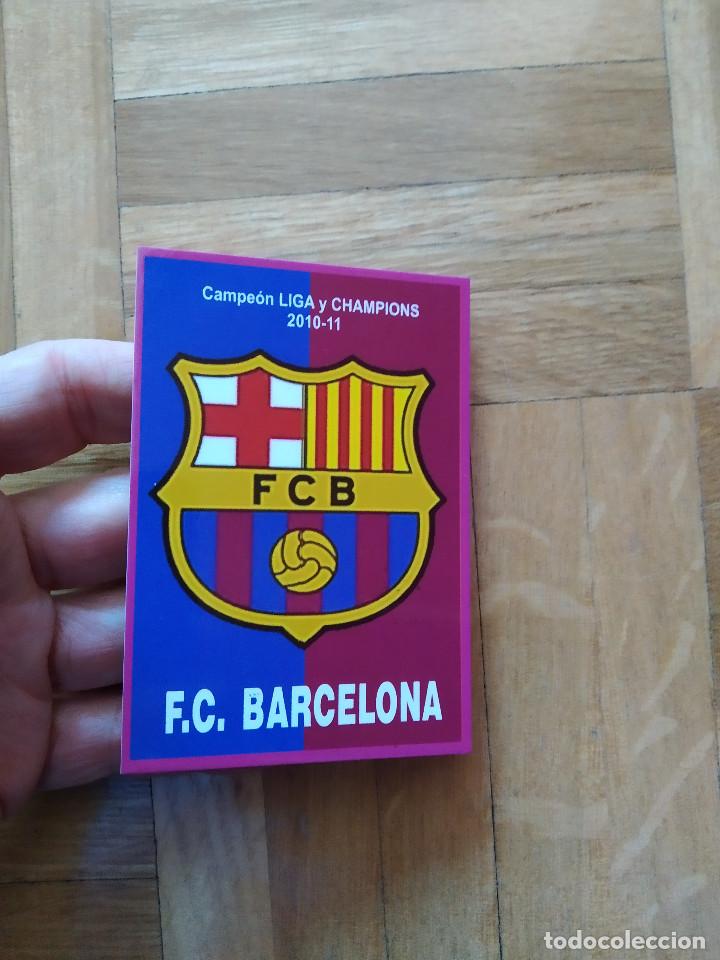 Coleccionismo calendarios: CALENDARIO DEL. C.F BARCELONA. FUTBOL CLUB BARCELONA. CAMPEON LIGA Y CHAMPIONS 2010/11. A&Ntilde;O 2012