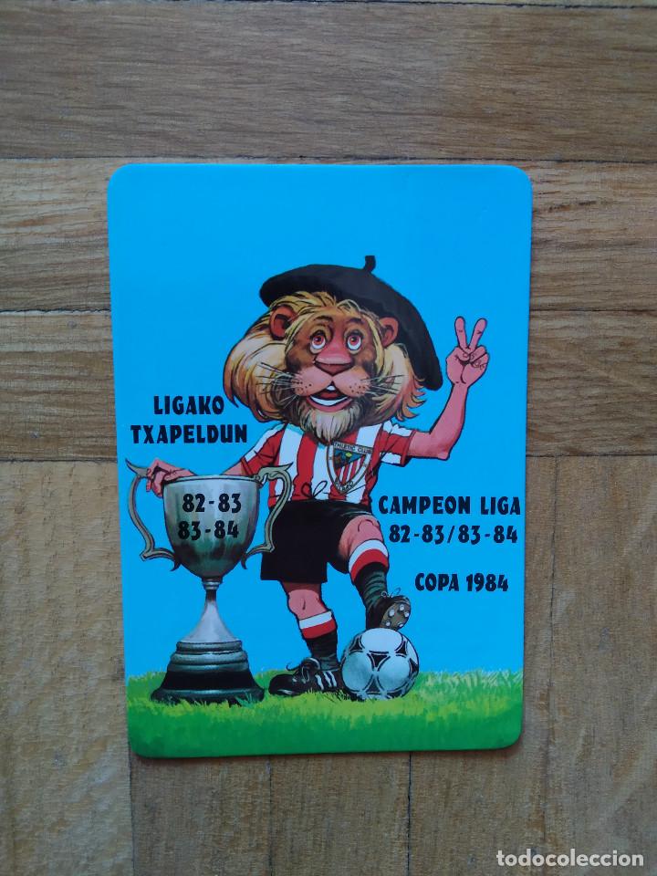 Coleccionismo calendarios: CALENDARIO DE FUTBOL. ATHLETIC DE BILBAO A&Ntilde;O 1985. VER FOTOS