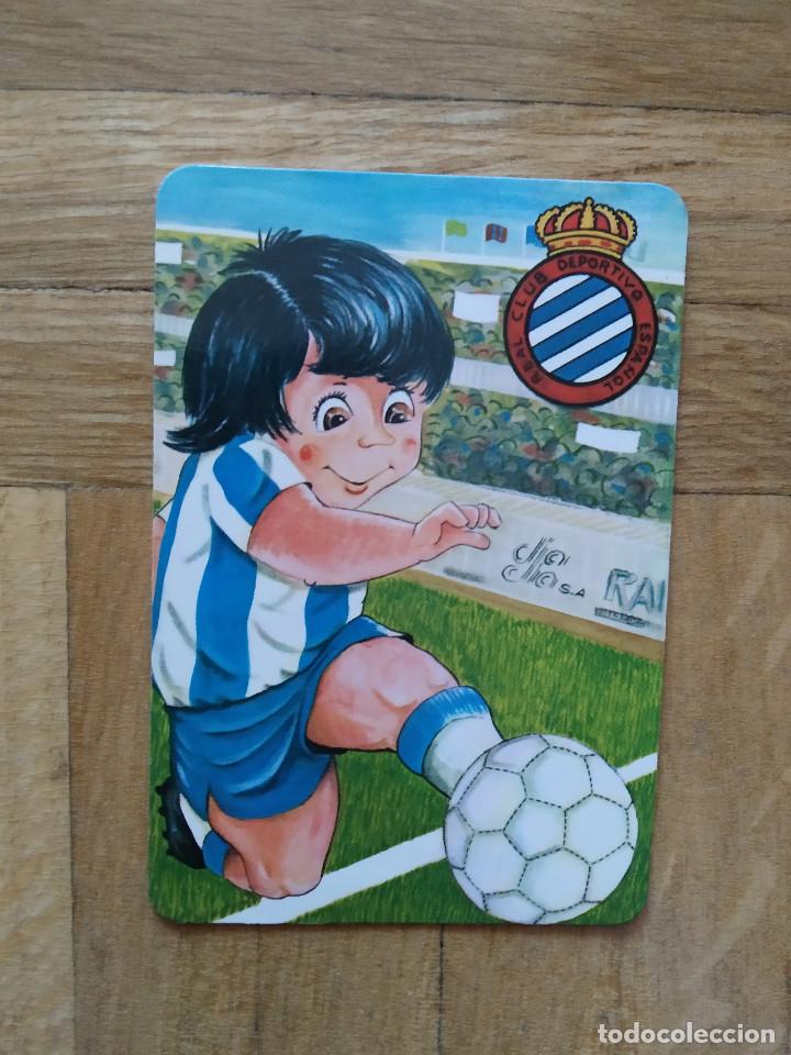 Coleccionismo calendarios: CALENDARIO DE FUTBOL. REAL CLUB DEPORTIVO ESPA&Ntilde;OL A&Ntilde;O 1984. VER FOTOS