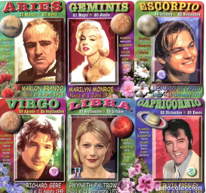 Coleccionismo calendarios: COLECCI&Oacute;N LOTE DE 12 CALENDARIOS. A&Ntilde;O 2008. ZODIACO HOR&Oacute;SCOPO HOR&Oacute;SCOPOS.