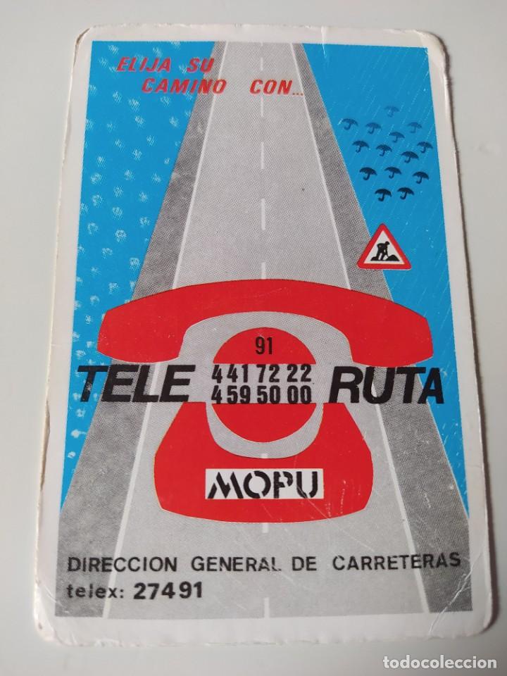 Coleccionismo calendarios: CALENDARIO TELE RUTA DE 1987