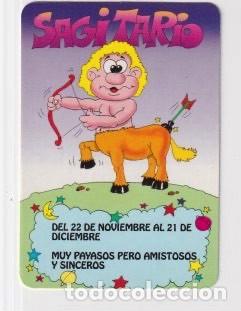 Collectionnisme Calendriers: CALENDARIO DE HOR&Oacute;SCOPO DE CASA W.C.B. N&ordm; 23 DEL A&Ntilde;O 1995 CON PUBLICIDAD DE BAR LLEIDA