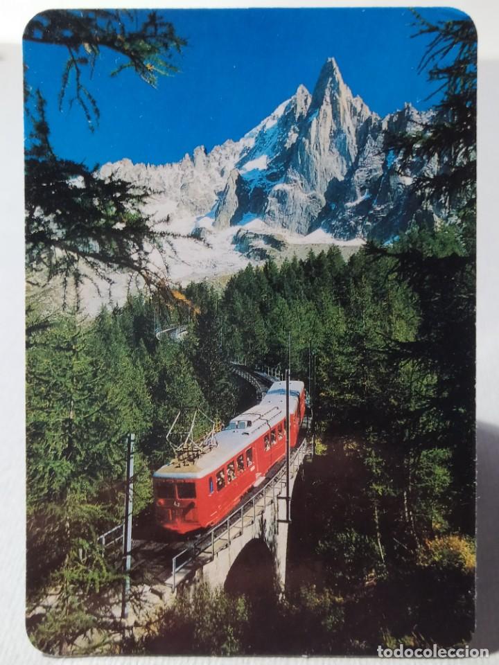 Coleccionismo calendarios: Calendario PAISAJE ALPINO GESTOR&Iacute;A SIMON 1995 CON FUNICULAR
