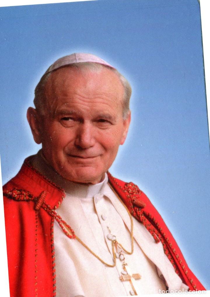 Collectionnisme Calendriers: CALENDARIO DE BOLSILLO PUBLICITARIO A&Ntilde;O 2014 EL PAPA JUAN PABLO II