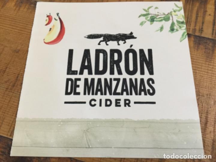 Coleccionismo Calendarios: LADRON DE MANZANAS CIDER - MINI CARTA DE PREPARACI&Oacute;N - PUBLICIDAD SIDRA HEINEKEN