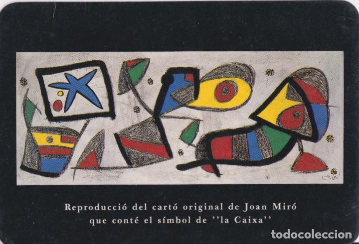 Coleccionismo Calendarios: CALENDARIO DE BOLSILLO - REPRODUCCI&Oacute; CART&Oacute; DE JOAN MIR&Oacute; - 1991