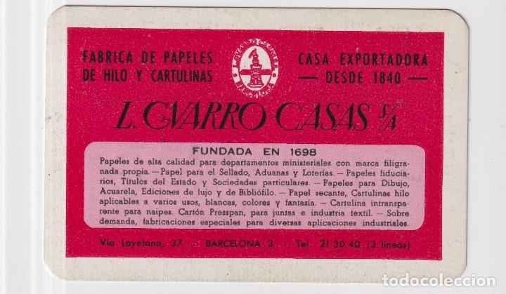 Colecionismo Calend&aacute;rios: CALENDARIOS DE PUBLICIDAD DEl. L, GUARRO CASAS DEL A&Ntilde;O 1961 ESP