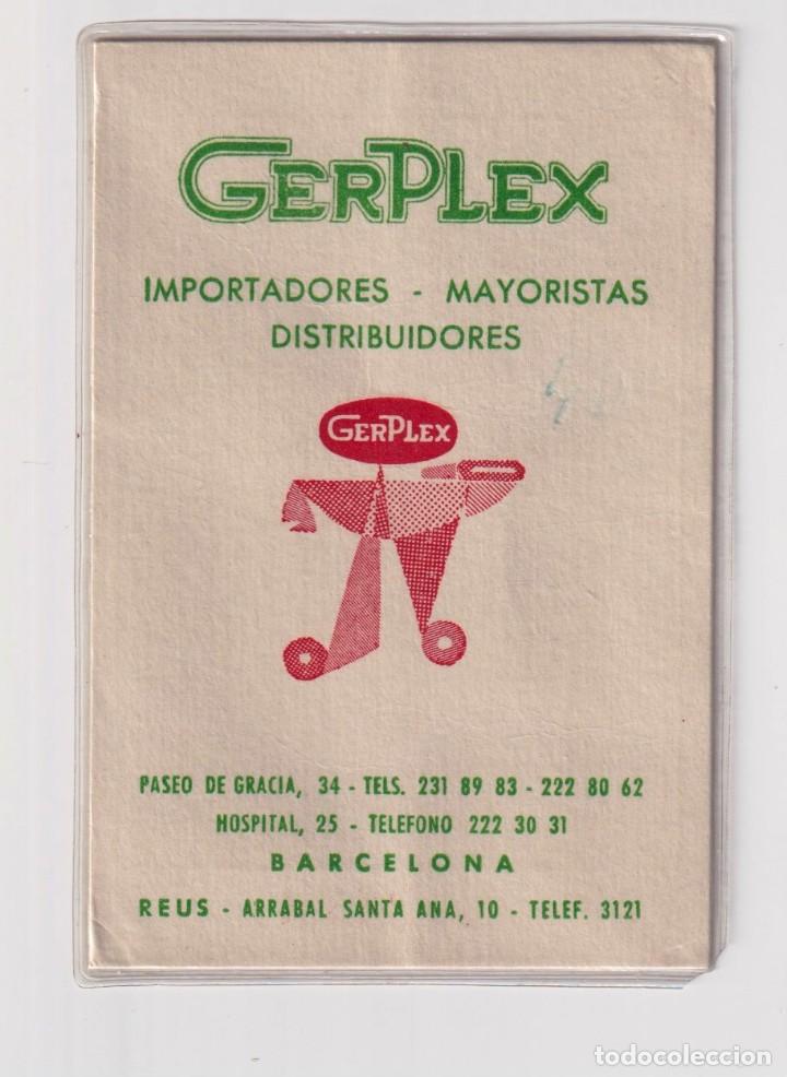 Colecionismo Calend&aacute;rios: CALENDARIOS DE PUBLICIDAD DEl.GERPLEX REUS DEL A&Ntilde;O 1964 ESP