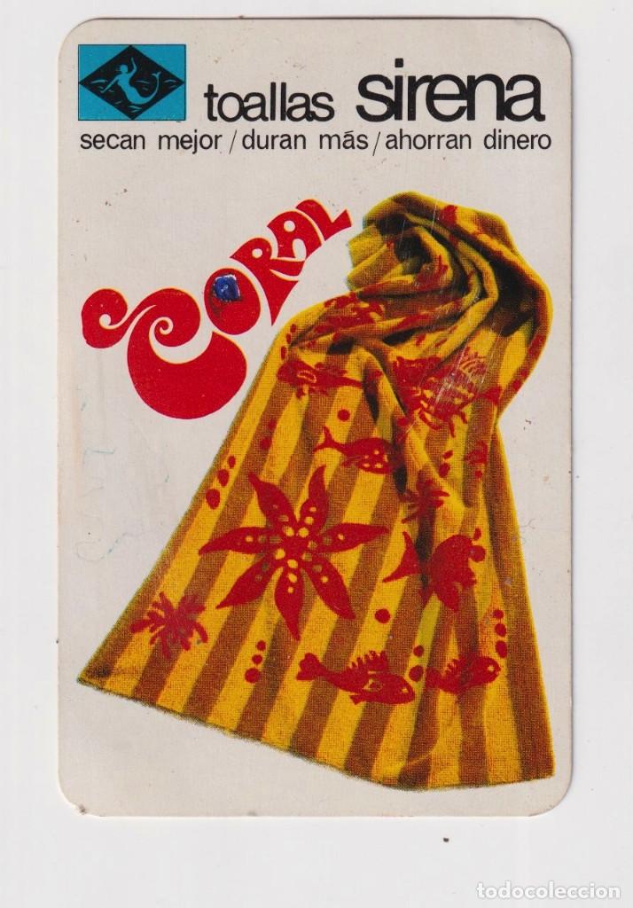 Colecionismo Calend&aacute;rios: CALENDARIOS DE PUBLICIDAD DE TOALLAS SIRENA DE H, FOURNIER DEL A&Ntilde;O 1969 ESP