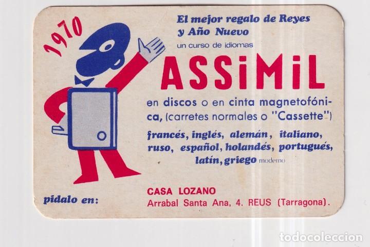 Collectionnisme Calendriers: CALENDARIOS DE PUBLICIDAD DE IDIOMAS ASSIMIL DEL A&Ntilde;O 1970 ESP
