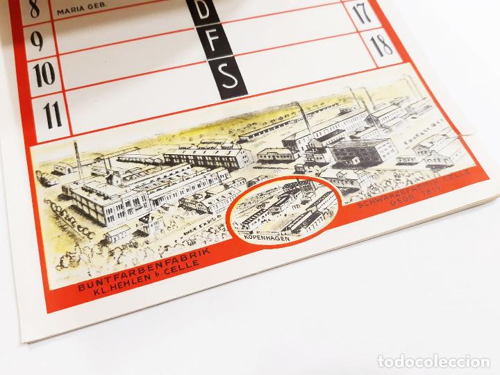 Coleccionismo calendarios: Calendario Hostmann Steinbergsche. 1926. - Foto 5