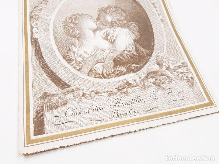 Sammeln von Kalendern: Calendario chocolates Amatller. 1928. Barcelona. Impresor Alfieri Lacroix, Milano.