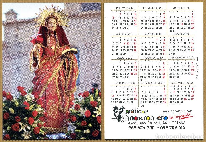 Coleccionismo Calendarios: Calendarios Bolsillo - SANTA EULALIA DE MERIDA TOTANA 2020