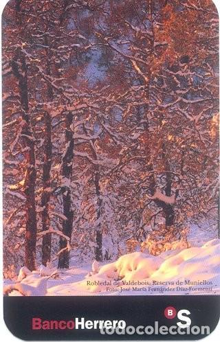 Collectionnisme Calendriers: Calendario bolsillo - BANCO HERRERO - A&ntilde;o 2003