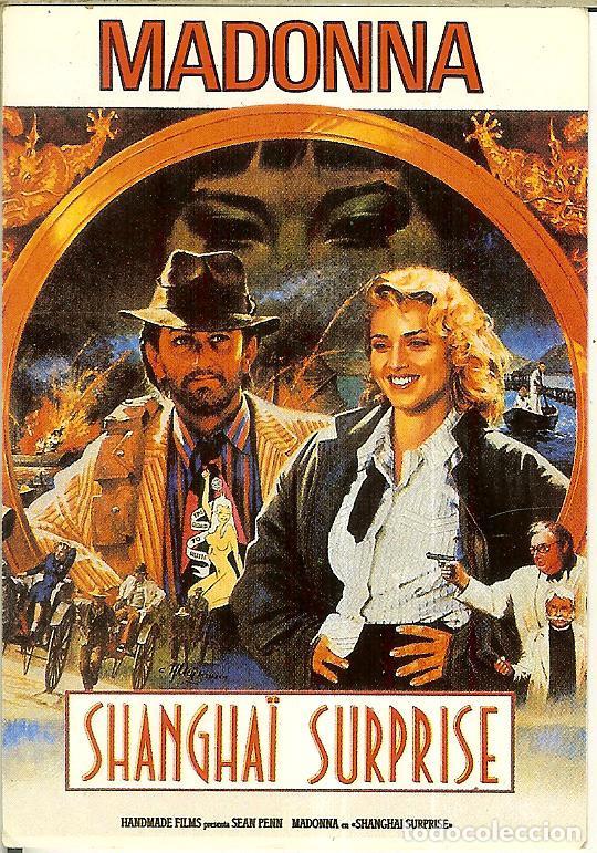 Coleccionismo Calendarios: CALENDARIO DE PORTUGAL CINE - 1991 - MADONNA - SHANGHAI SURPRISE