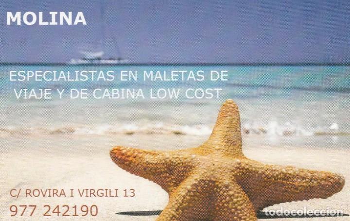 Coleccionismo Calendarios: CALENDARIO BOLSILLO - A&Ntilde;O 2014 - MOLINA MALETAS Y BOLSOS - TARRAGONA - PUBLICIDAD - FOTO REVERSO