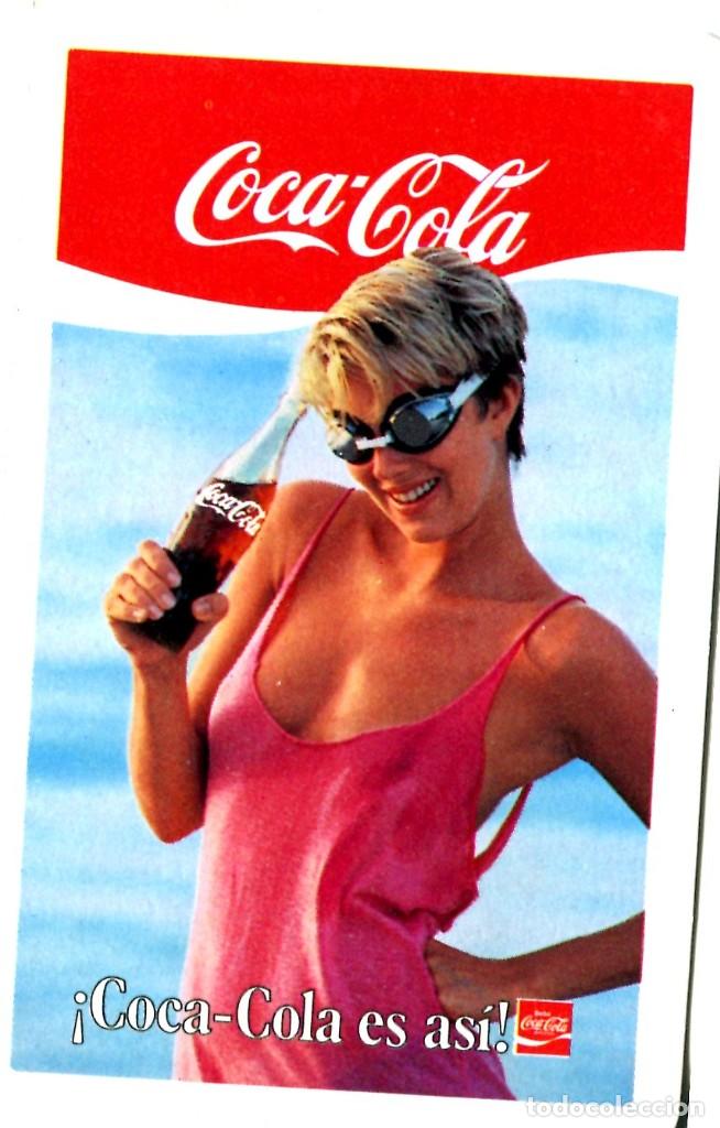 Coleccionismo calendarios: CALENDARIO BOLSILLO FOURNIER COCA COLA - A&Ntilde;O 1986