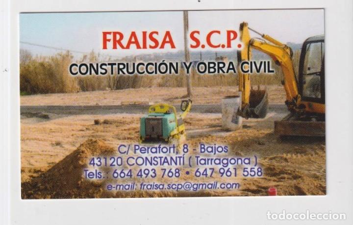 Coleccionismo Calendarios: CALENDARIO DE PUBLICIDAD DE CONSTRUCCI&Oacute;N Y OBRAS CIVIL CONSTANTI TARRAGONA A&Ntilde;O 2010 EN CAT