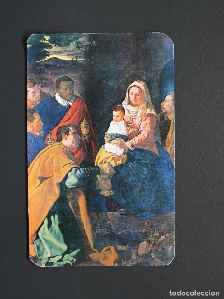 Coleccionismo calendarios: Calendario bolsillo - HOSPITAL SAN JUAN DE DIOS - VEL&Aacute;ZQUEZ ADORACI&Oacute;N DE LOS MAGOS - A&ntilde;o 1972