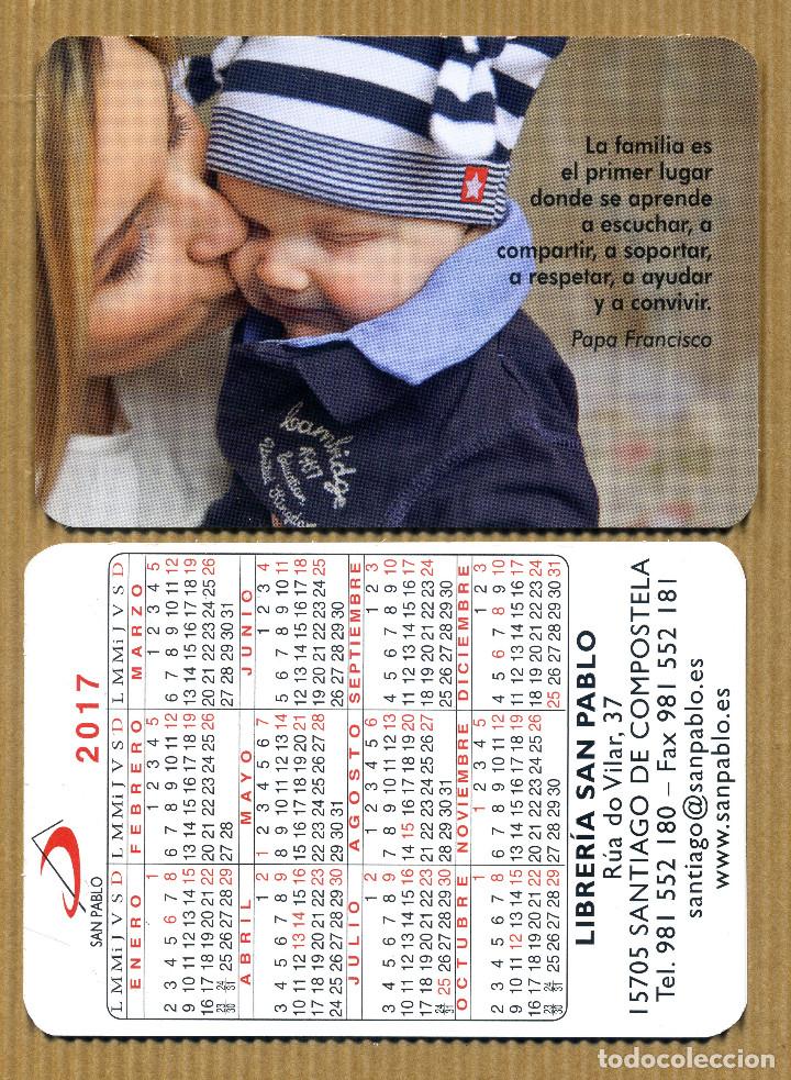 Coleccionismo Calendarios: Calendarios Bolsillo - LIBRERIA SAN PABLO 2017