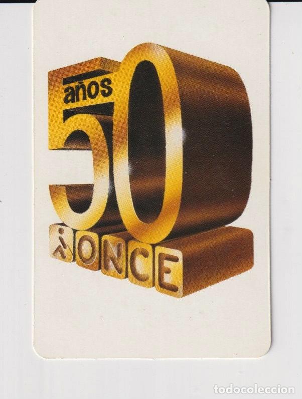 Coleccionismo Calendarios: CALENDARIO DE PUBLICIDAD DE 50 ANIVERSARIO DE LA ONCE A&Ntilde;O 198 EN ESP