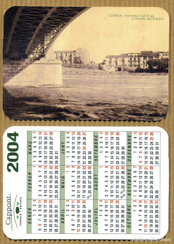 Coleccionismo Calendarios: Calendarios Bolsillo - LLEIDA 2004
