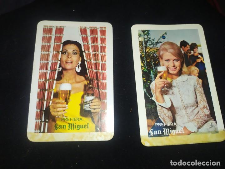 Coleccionismo Calendarios: LOTE CALENDARIOS PUBLICIDAD CERVEZA SAN MIGUEL FOURNIER 1966/1968