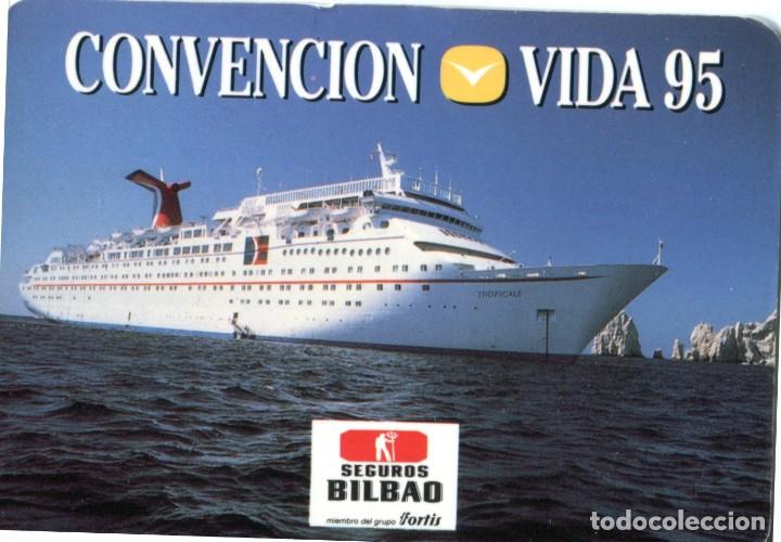 Coleccionismo calendarios: Calendario de bolsillo - SEGUROS BILBAO - A&ntilde;o 1995