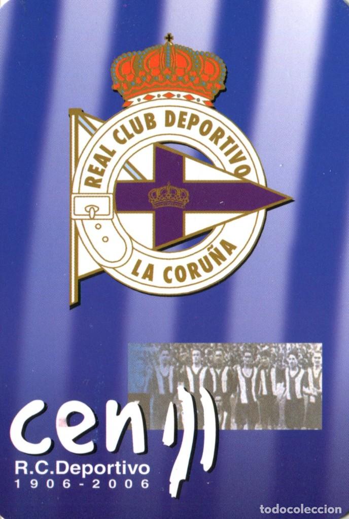 Coleccionismo calendarios: CALENDARIO BOLSILLO FUTBOL (REAL CLUB DEPORTIVO LA CORU&Ntilde;A) 2007