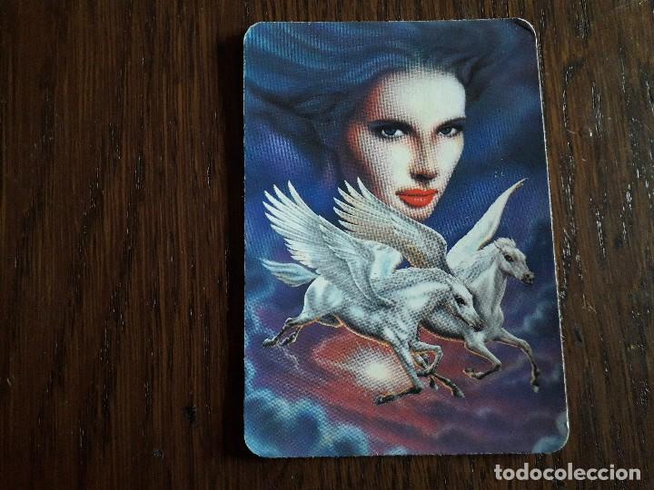 Coleccionismo calendarios: calendario de serie WCB n&ordm; 259, de mujer y caballos voladores, pegaso, a&ntilde;o 1994
