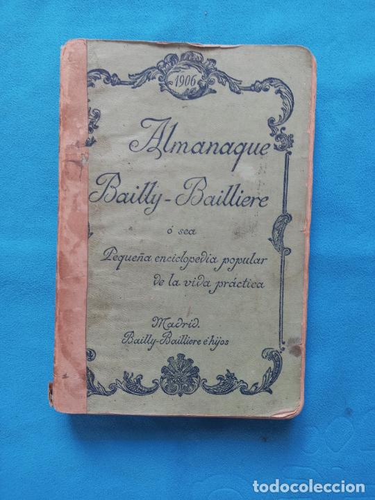 Coleccionismo calendarios: Almanaque Bailly -Bailliere 1906 - Foto 1