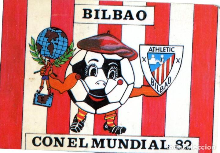 Coleccionismo calendarios: CALENDARIO DE FUTBOL. MUNDIAL ESPA&Ntilde;A 82. ATHLETIC BILBAO A&Ntilde;O 1982.