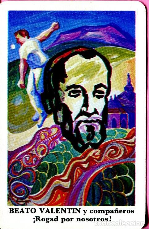 Coleccionismo calendarios: CALENDARIO FOURNIER BEATO VALENTIN BERRI OTXOA A&Ntilde;O 1987